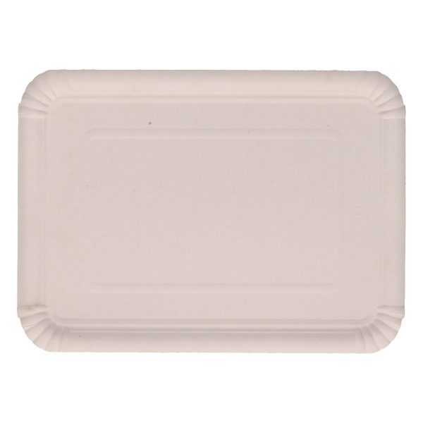 BANDEJA CARTON 20 X 27 BLANCA. Unidad